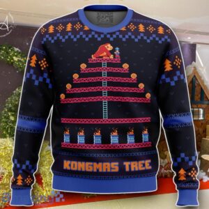 Kongmas Tree King Kong Ugly Christmas Sweater Best Gift For Men And Women Product Photo 1