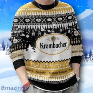 Krombacher German Beer Ugly Christmas Sweater New Design Product Photo 4