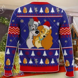 Lady And The Tramp Spaghetti Ugly Sweater Best Gift For Men And Women Product Photo 2