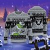 Las Vegas Raiders Grinch Ugly Christmas 3D Sweater Impressive Gift
