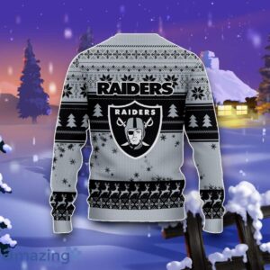 Las Vegas Raiders Grinch Ugly Christmas 3D Sweater Impressive Gift Product Photo 3