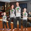 Las Vegas Raiders Happy HalloThankmas Pajamas Set Family For Men Women Kid
