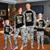 Las Vegas Raiders Super Bowl Family Pajamas Set Gift Christmas