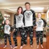 Las Vegas Raiders Ugly Christmas Family Pajamas Set For Adult