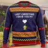 Last Christmas I Gave You My Heart Zelda Ugly Christmas Sweater Best Gift For Men And Women
