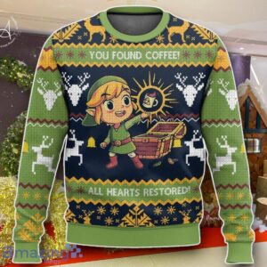 Legend Of Zelda Coffeee Ugly Sweater Best Gift For Men And Women Product Photo 1