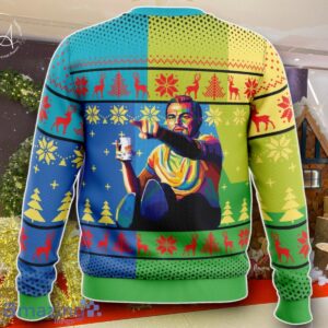 Leo Pointing Once Upon A Time Ugly Christmas Sweater Best Gift For Men And Women Product Photo 2