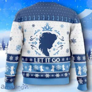 Let It Go Elsa Frozen Disney Ugly Christmas Sweater Product Photo 2