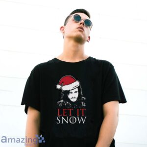 Let It Snow Christmas Shirt, Funny Christmas Holiday Shirt, Let it Snow Sign T shirt - G500 Gildan T-Shirt