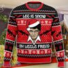 Let It Snow Scarface Ugly Christmas Sweater Best Gift For Men And Women