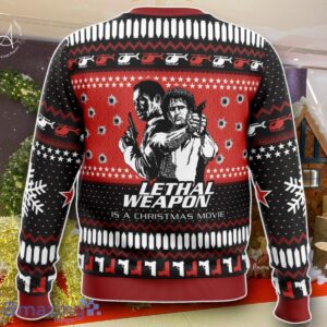 Lethal Weapon Is A Christmas Movie Ugly Christmas Sweater Best Gift For Men And Women Product Photo 2