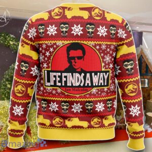 Life Finds A Way Jurassic Park Ugly Christmas Sweater Best Gift For Men And Women image Life Finds A Way Jurassic Park Ugly Christmas Sweater Best Gift For Men And Women Product Photo 2