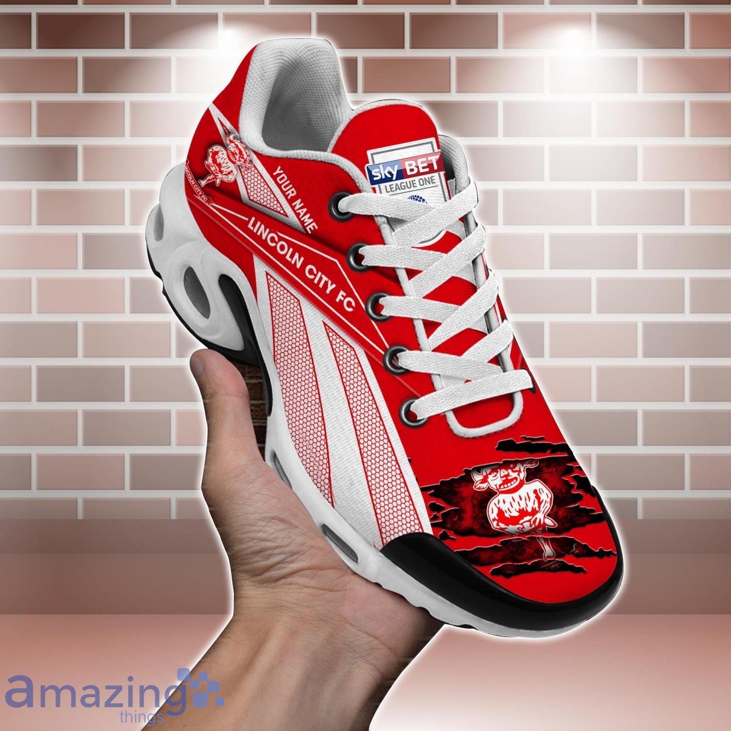 Lincoln City F.C Air Cushion Sports Shoes Custom Name Gift TN Shoes Sneakers For Fans Men Women Shoes image Lincoln City F.C Air Cushion Sports Shoes Custom Name Gift TN Shoes Sneakers For Fans Men Women Shoes Product Photo 1