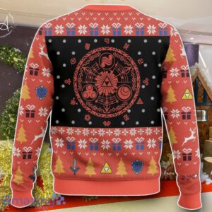 Link The Legend Of Zelda Hero Sunset Ugly Sweater Best Gift For Men And Women Product Photo 2