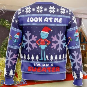 Look At Me Mr. Meeseeks Ugly Christmas Sweater Best Gift For Men And Women image Look At Me Mr. Meeseeks Ugly Christmas Sweater Best Gift For Men And Women Product Photo 2