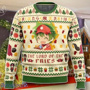 Lord Of The Fries The Devil Is A Part-Timer Ugly Christmas Sweater Best Gift For Men And Women Product Photo 1