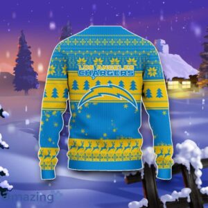 Los Angeles Chargers Grinch Ugly Christmas 3D Sweater Impressive Gift Product Photo 3