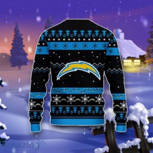 Los Angeles Chargers Santa Claus Ugly Christmas 3D Sweater Impressive Gift Product Photo 3