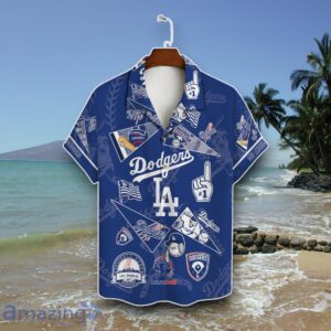 Los Angeles Dodgers Print Hawaiian Shirt Best Gift Product Photo 2