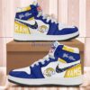 Los-Angeles-Rams Air Jordan 1 Sneakers Shoes For Fans