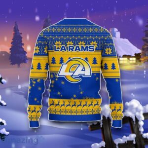 Los Angeles Rams Grinch Ugly Christmas 3D Sweater Impressive Gift Product Photo 3