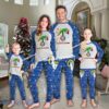 Los Angeles Rams Happy HalloThankmas Xmas Pajamas Set Family For Men Women Kid