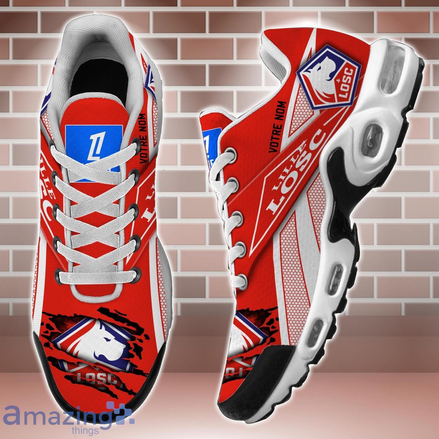 LOSC Lille Air Cushion Sports Shoes Custom Name Gift TN Shoes Sneakers For Fans Men Women Shoes image LOSC Lille Air Cushion Sports Shoes Custom Name Gift TN Shoes Sneakers For Fans Men Women Shoes Product Photo 2