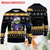LSU Tigers Custom Name And Number For Fans Chrismas Ugly Sweater Holiday Gift