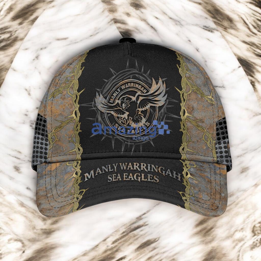 Manly Warringah Sea Eagles NRL Personalized Classic Cap 3D image Manly-Warringah Sea Eagles NRL Personalized Classic Cap 3D Product Photo 1