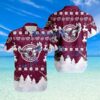 Manly Warringah Sea Eagles NRL  Snow Pine Christmas Tropical Hawaiian Shirt