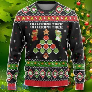 Mario Koopa Tree Custom Ugly Christmas Sweater Impressive Gift Product Photo 1