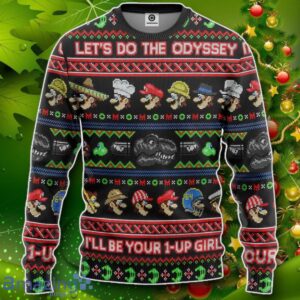 Mario Ugly Christmas Custom Ugly Sweater Impressive Gift Product Photo 1