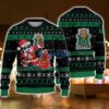 Marshall Thundering Herd Santa Claus Dabbing Funny Ugly Christmas Sweater For Men And Women