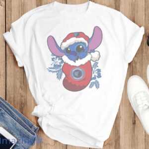 Memphis Grizzlies Christmas Stitch In The Sock Funny Christmas NBA T-Shirt - T-SHIRT FLAT