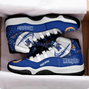 Memphis Tigers Air Jordan 11 Sneakers Custom Name Sport Team Shoes For Men And Women Product Photo 2