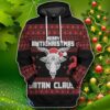 Merry Antichristmas Satan Claus Ugly Christmas Sweater Custom Impressive Gift