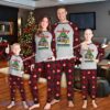 Merry Cowboys Christmas Ugly Christmas Family Pajamas Set For Adult