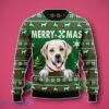 Merry Xmas Labrador Retriever Ugly 3D Sweater Unique Gift
