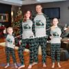 Miami Dolphins Christmas Family Pajamas Set Gift Christmas