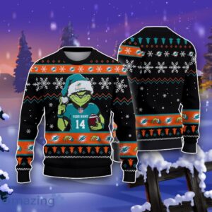 Miami Dolphins Custom Chrismas Ugly 3D Sweater Impressive Gift Product Photo 1