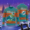 Miami Dolphins Grinch Ugly Christmas 3D Sweater Impressive Gift