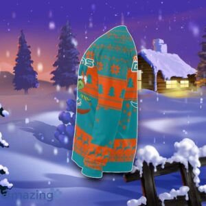 Miami Dolphins Grinch Ugly Christmas 3D Sweater Impressive Gift Product Photo 4