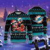 Miami Dolphins Santa Claus Ugly Christmas 3D Sweater Impressive Gift