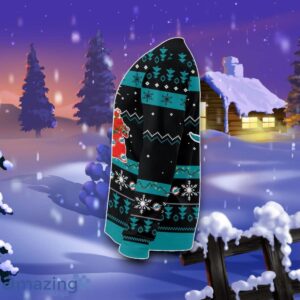 Miami Dolphins Santa Claus Ugly Christmas 3D Sweater Impressive Gift Product Photo 4