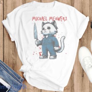 MICHAEL MEOWERS SWEATSHIRT - Funny Cat Sweatshirt - T-SHIRT FLAT