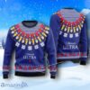 Michelob ULTRA Heart Pattern Fair Isle Ugly Christmas Sweater