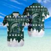 Michigan State NCAA  Logo Sport Christmas Pattern Hawaiian Shirt