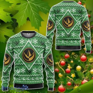 Mighty Morphin Green Custom Ugly Christmas Sweater Impressive Gift image Mighty Morphin Green Custom Ugly Christmas Sweater Impressive Gift Product Photo 2