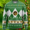 Mighty Morphin Green Ranger Christmas Custom Ugly Sweater Impressive Gift