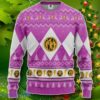 Mighty Morphin Pink Ranger Christmas Custom Ugly Sweater Impressive Gift